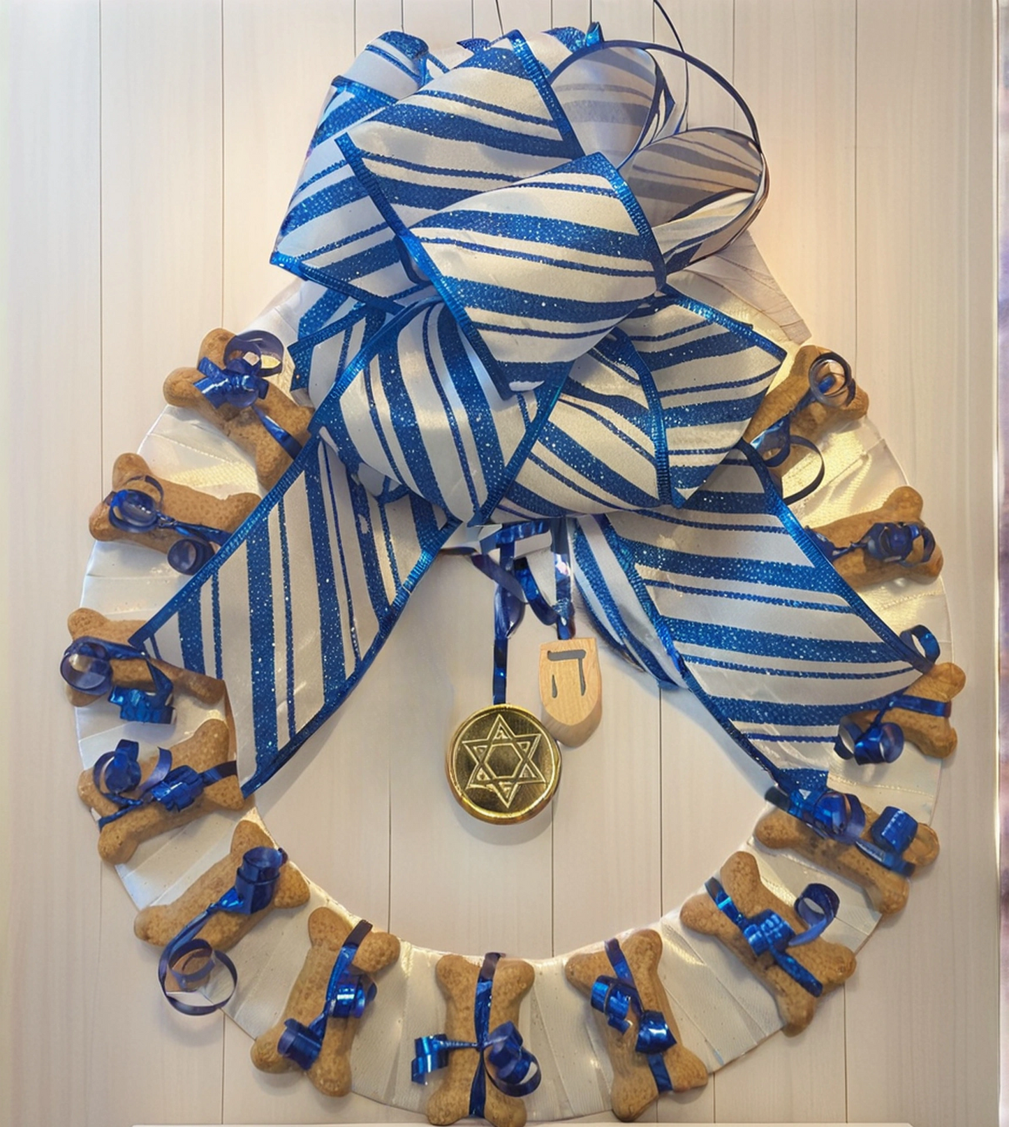 Fully Custom Dog Cookie Wreath