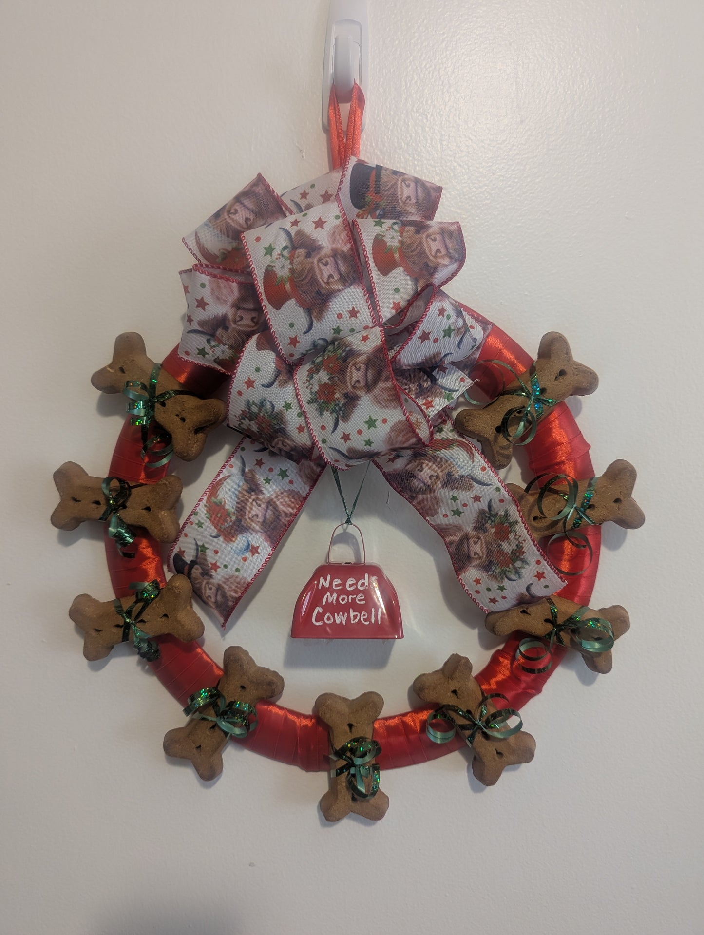 Fully Custom Dog Cookie Wreath