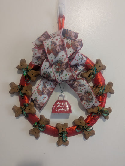 Fully Custom Dog Cookie Wreath