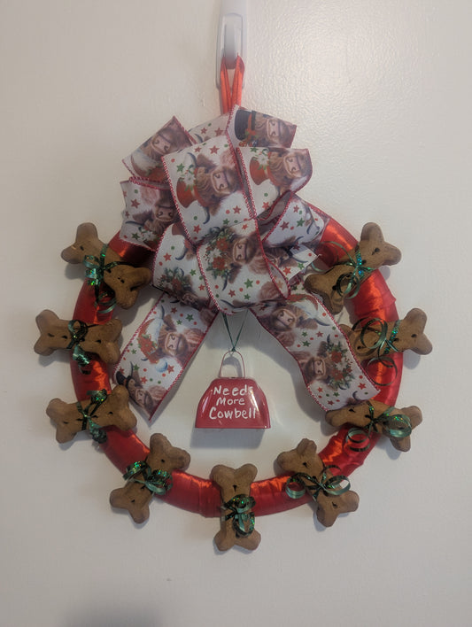 Fully Custom Dog Cookie Wreath