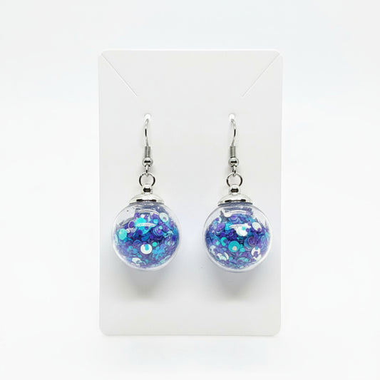 Easter Pastel Ombre Globe Earrings