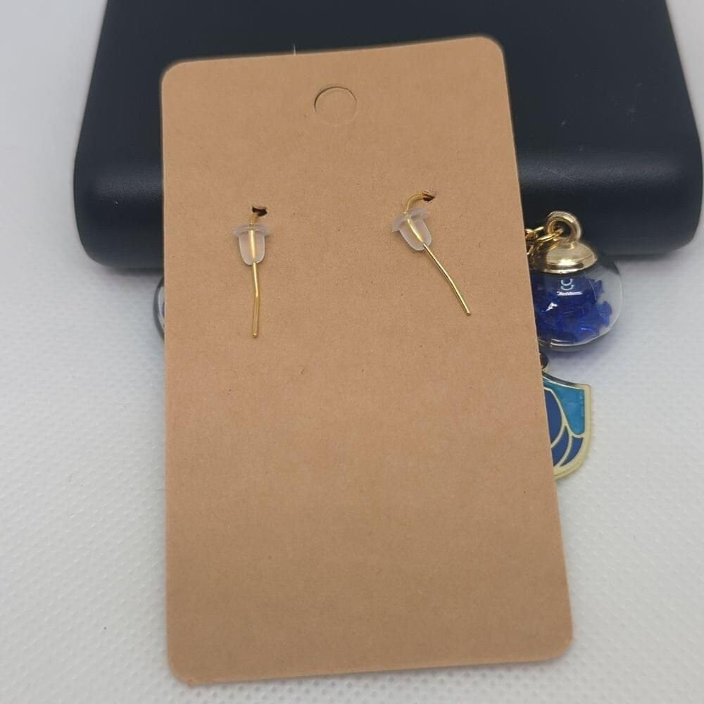 Ravenclaw Glitter Globe Earrings