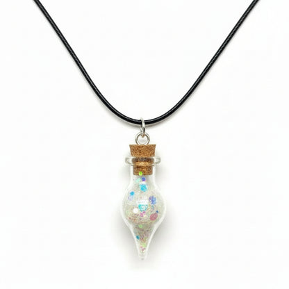 Phosphorescent Poison Vial Necklace