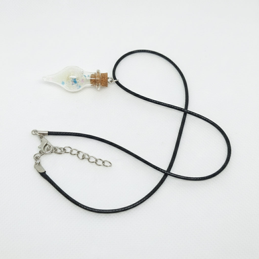 Phosphorescent Poison Vial Necklace